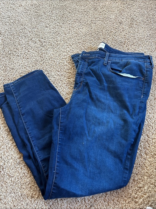 Universal Thread Denim - Universal Thread Dark Blue Women's Skinny Jeans